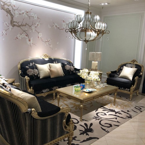 天津法式沙发品牌  新古典布艺沙发价格11
