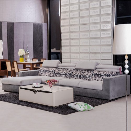 现代布沙发图片 时尚轻奢组合沙发价格 FS6572B#