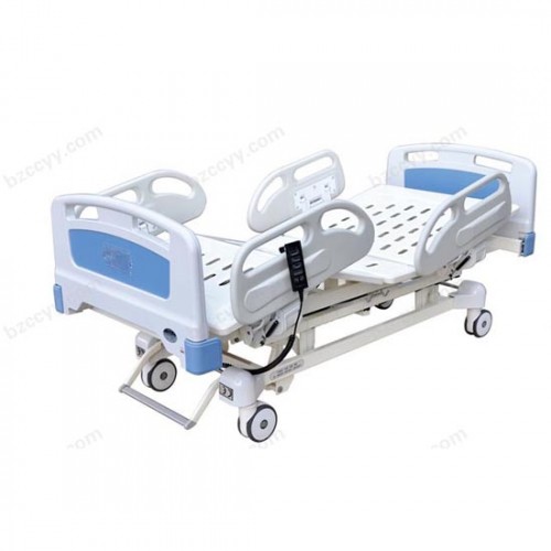 Central Controlled Electric 5-Function Nursing Bed with ABS Bed Head  A6