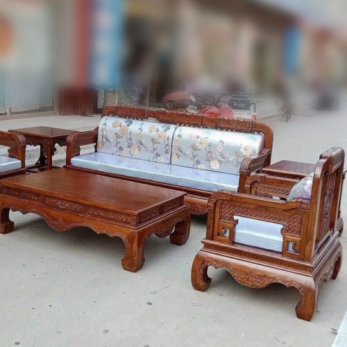 中式古典整装实木沙发 16#