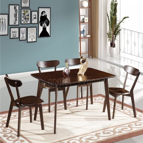 北欧餐桌椅组合现代简约小户型家用长方形餐桌 BL-18#