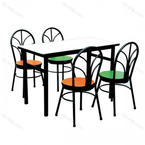 餐厅快餐店学校食堂餐简易桌椅组合 CZY-（7）#
