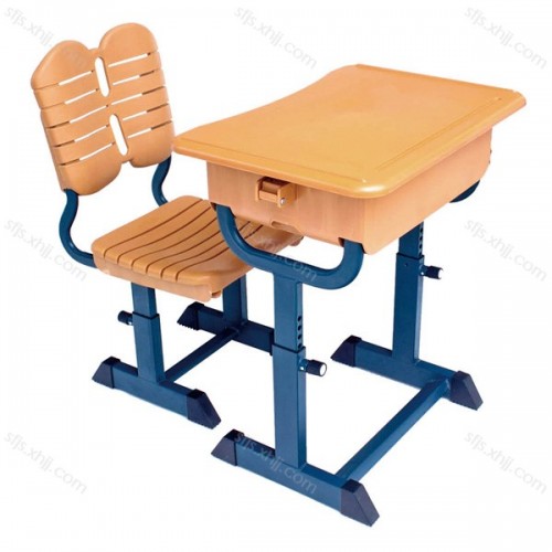 中小学生单人课桌椅校园辅导培训班加厚塑料桌椅KZY-（13）#