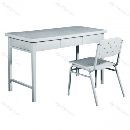 简易钢制办公桌办公阅览桌写字台 XJ(2)#