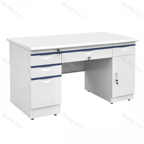 书桌简易带抽屉带锁家用台式办公桌简约小型电脑桌 GZ(3）