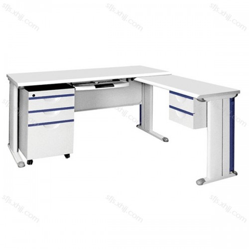 办公桌写字脑桌电脑台桌带抽屉钢制办公桌GZ(6）