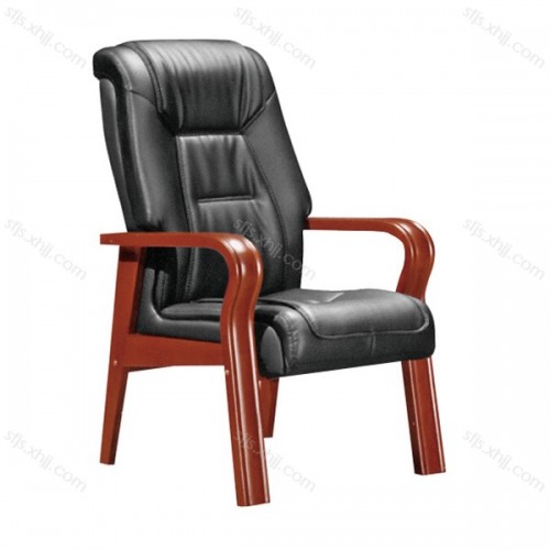 会议室椅子四脚办公椅带扶手靠背椅  HYY(2）