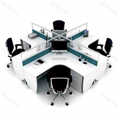 办公家具屏风隔断组合板式办公桌职员桌   PF（19）