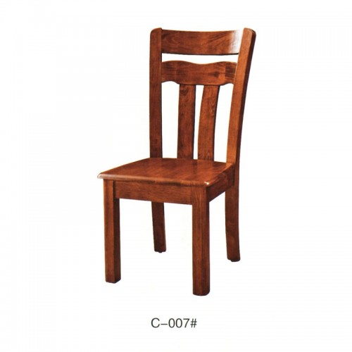 新中式靠背椅餐椅现代简约餐厅家用  C-007#