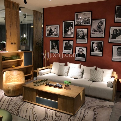 北欧风格实木沙发 客厅白蜡木家具品牌 01#