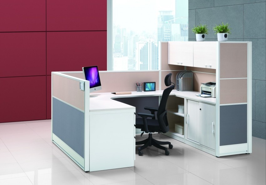 多功能l型落地屏风工作位gzw-2035