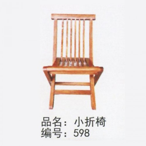 中式古典高靠背椅子 小折椅#