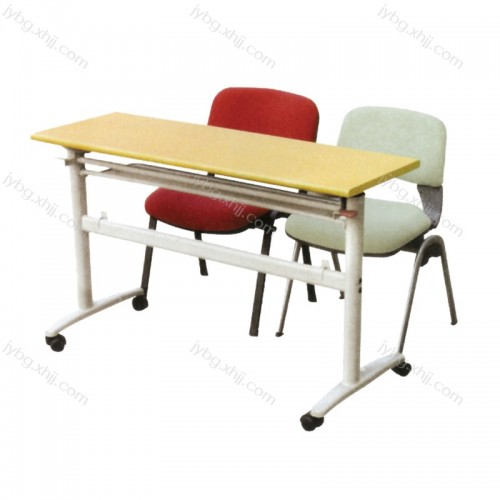 双人辅导班学习桌椅供应商  JY-KZY-21#