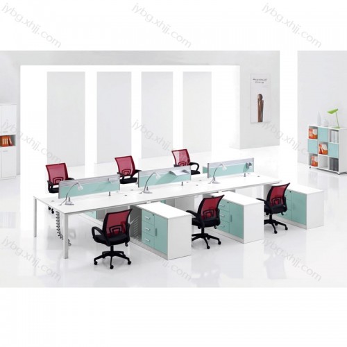 工位职员办公桌简约电脑桌椅组合 JY-PF-04#