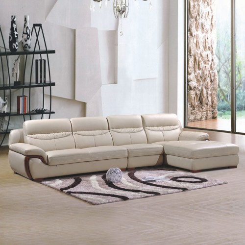 高档真皮沙发采购市场  优质转角沙发品牌厂家05