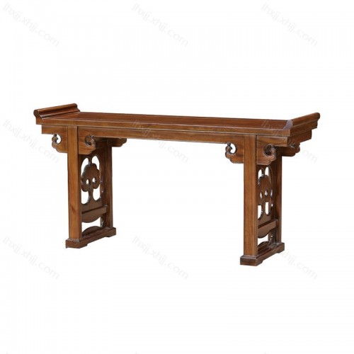 中式案桌古典边桌老榆木家具 04#
