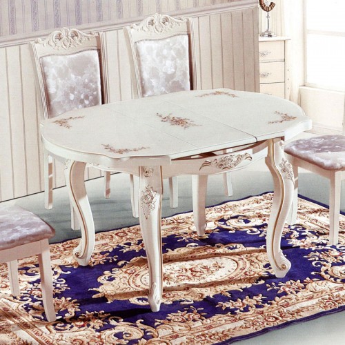 新款家具欧式餐桌椅伸缩餐桌定制厂家 龟桌#