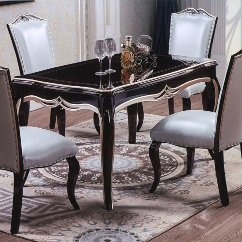 新古典欧式轻奢实木餐桌餐椅生产厂家1174#