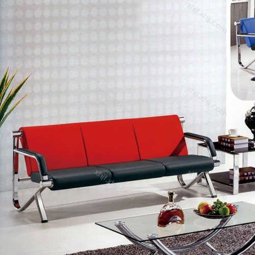 简易小型办公拆装沙发接待铁架沙发价格501-9#