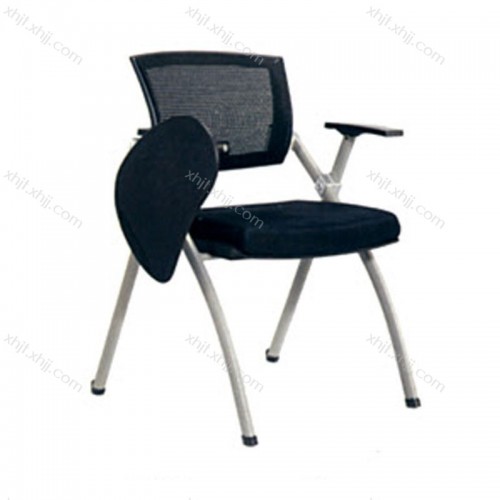 电脑带写字板培训椅网布会议椅生产JT-Y94#