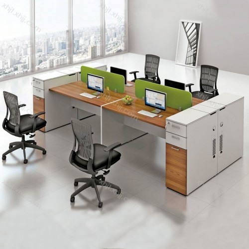 公司屏风办公桌批发 现代板式屏风办公桌设计25#