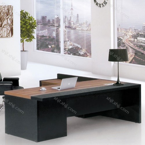现代老板办公桌 板式办公桌定制 BT-9001#