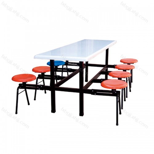 学校食堂多人位餐桌椅  CZY-09