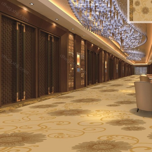 酒店地毯满铺宾馆走廊R5863G01