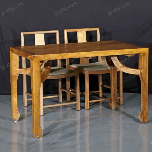厂家直销家用酒店实木餐桌椅 餐厅桌椅