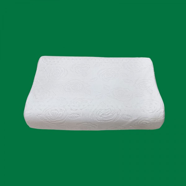 天鹅绒面料 平面乳胶枕 RJZ-07