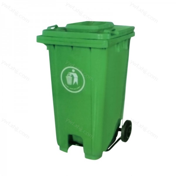 塑料小区工业环卫挂式带轮垃圾桶  SL-13