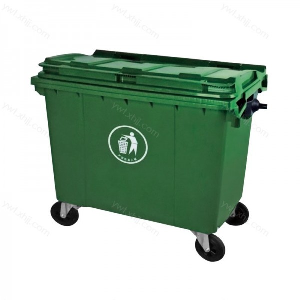 加厚垃圾箱环卫市政挂车塑料垃圾桶SL-02