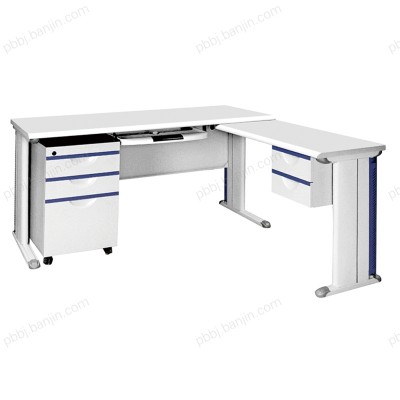 加工定制转角电脑桌 职员办公桌 工作台 BGZ-06