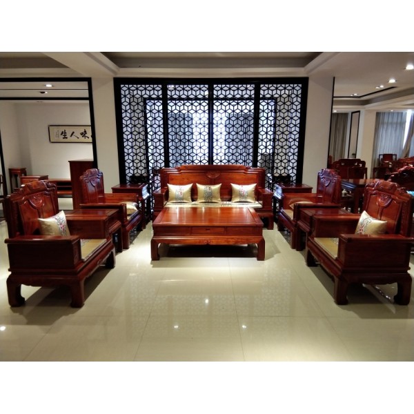 华夏一品金如意沙发10件套