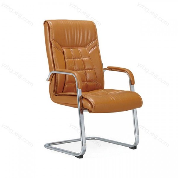 办公室椅弓形扶手麻将皮椅 YZ-BGY-44