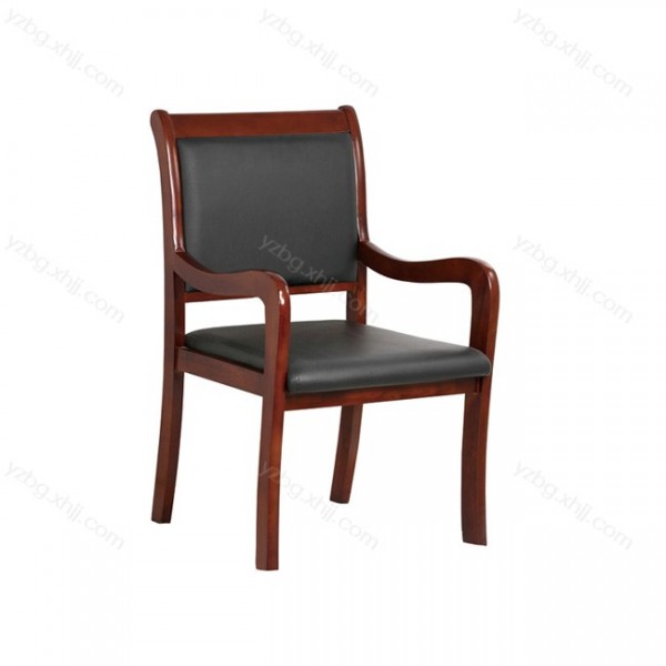 会议椅麻将椅木质带扶手 YZ-HYY-21