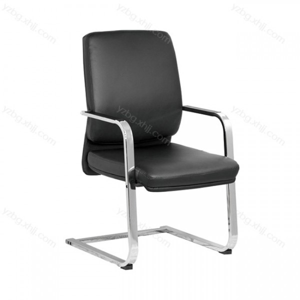 皮质电脑椅 办公椅 培训椅弓形椅 YZ-BGY-59