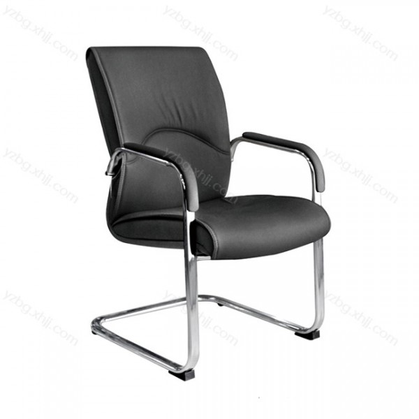 办公职员椅弓形椅皮质休闲椅 YZ-BGY-41