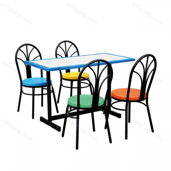 餐桌椅学校职员食堂餐桌椅 YZ-CZY-07