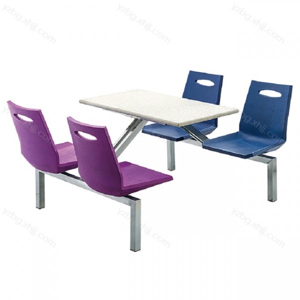 玻璃钢餐桌长条型餐座椅 YZ-CZY-12