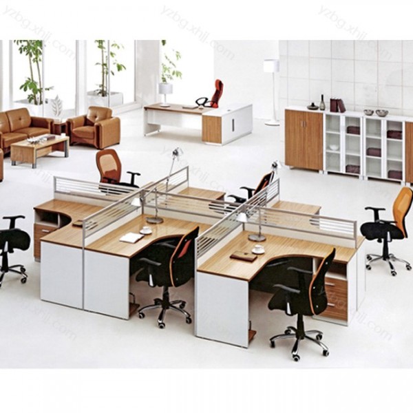 公家具办公桌 职员桌椅组合 YZ-PF-11