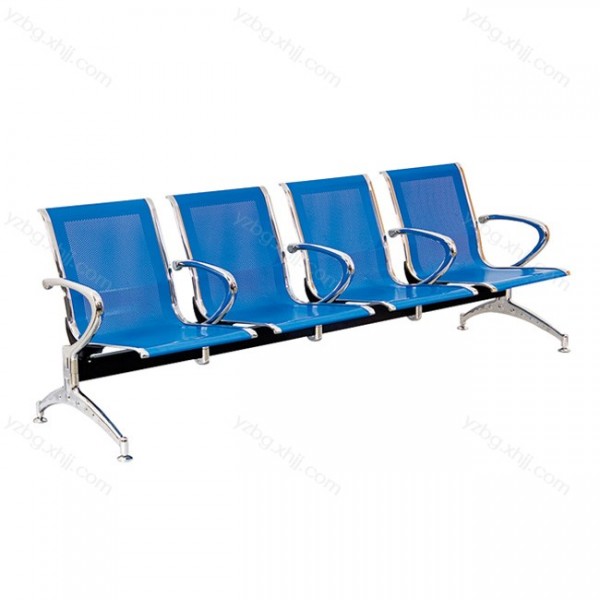 四人位不锈钢排椅 机场椅定制厂家 YZ-DHY-05