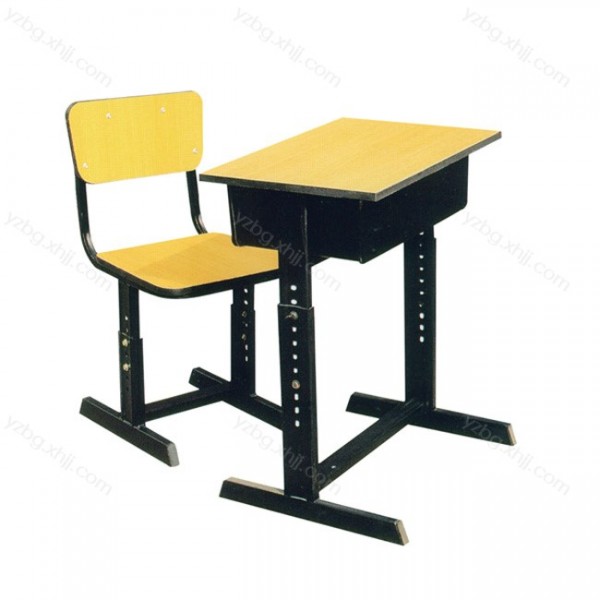 学校课桌椅辅导班升降可调节课桌椅 YZ-KZY-06