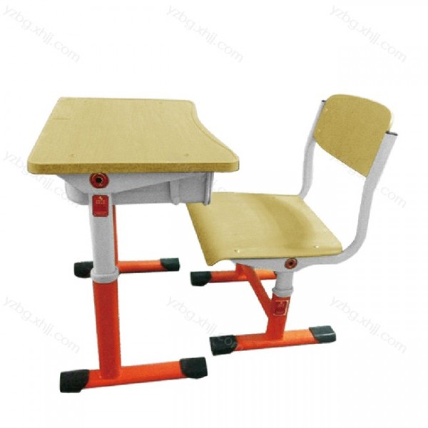 厂家直销中小学生单人课桌椅 YZ-KZY-03