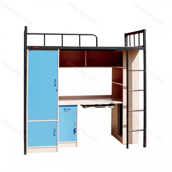 学生公寓床宿舍多功能省空间上床下桌 YZ-GYC-03