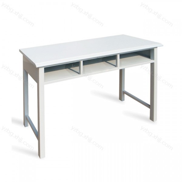 厂家供应条形长桌 三斗阅览桌 YZ-YLZ-15
