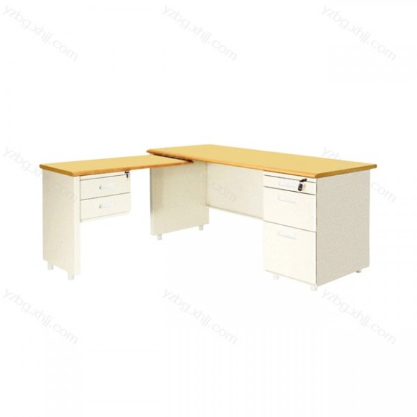 单人台式办公电脑桌L型办公桌促销  YZ-BGZ-03