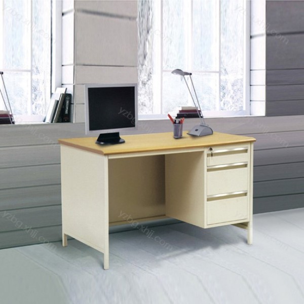 现代钢制办公桌图片 主管办公桌尺寸 YZ-BGZ-01