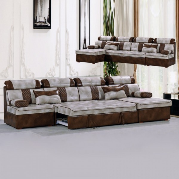 客厅沙发拉床价格 多功能布艺沙发床品牌15#