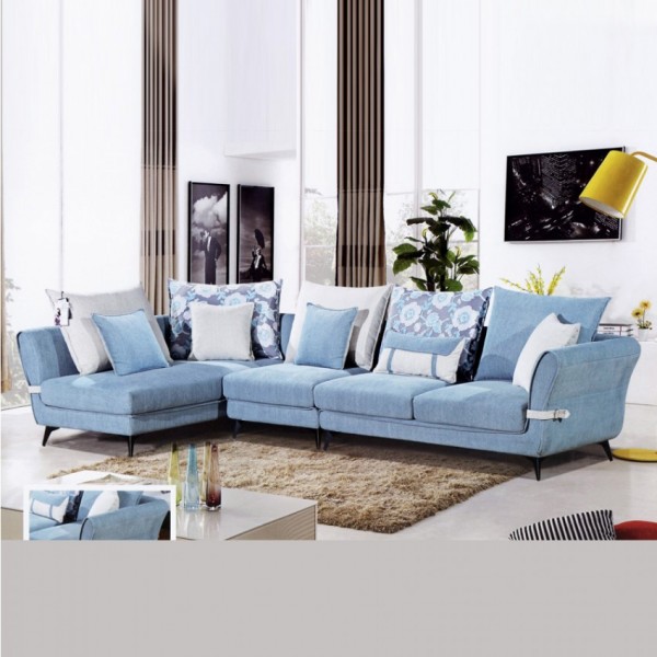 客厅家具 定制整装布艺转角沙发价格282#